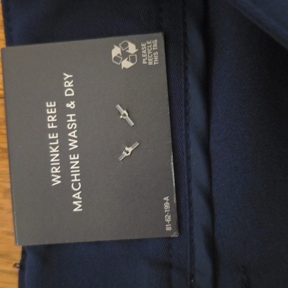 WORTHINGTON BRAND WOMEN'S PETITE PLUS SIZE BLUE DRESS PANTS TROUSERS SIZE 20P - Picture 9 of 14